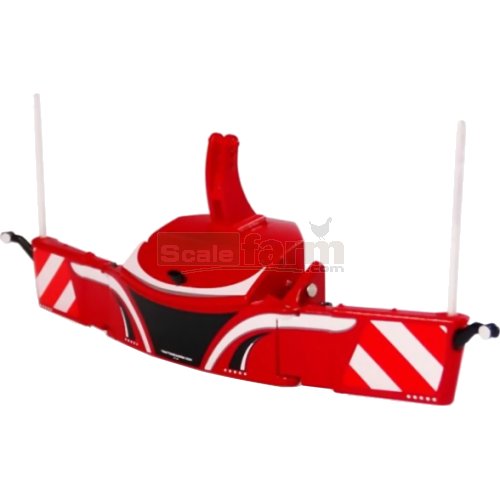 Front Bumper Counterweight 800 kg - Red