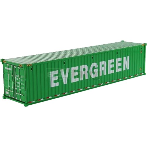 40' Dry Goods Sea Container - Evergreen (Green)