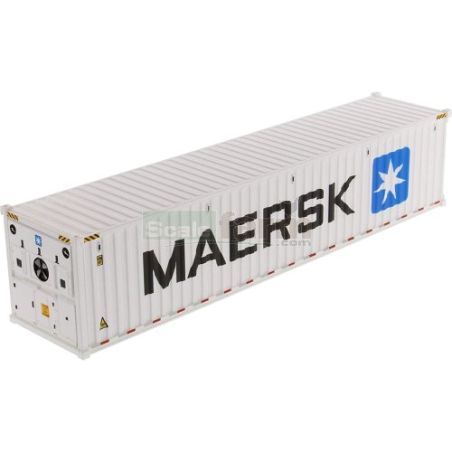 40' Refrigerated Sea Container - Maersk (White)