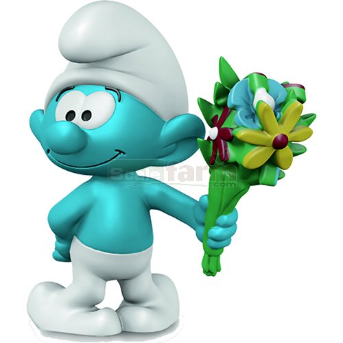 Smurf with Bouquet