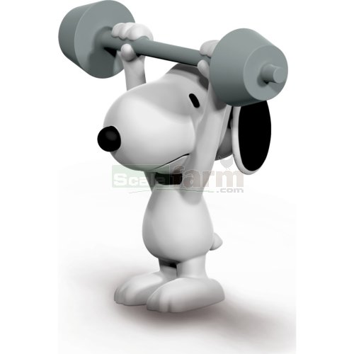 Peanuts - Weightlifter Snoopy