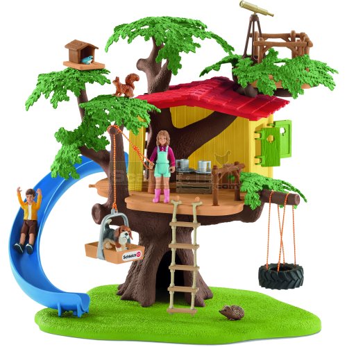 Adventure Tree House with Figures and Accessories