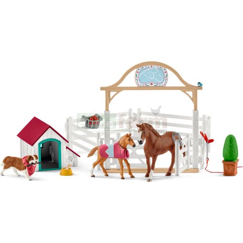 Ruby the Dog, Guest Horses, Kennel, Paddock and Accessories