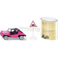 Preview Beach Buggy with Dune and Sign