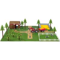 Preview Siku World Farmer Starter Set with Barn, Silo, Tractor and Trailer, Base and Accessories