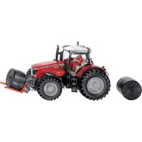 Preview Massey Ferguson 8680 Tractor with Bale Handler and 2 Bales