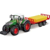 Preview Fendt 1050 Vario Tractor with Bale Trailer