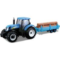 Preview New Holland T7040 Tractor and Log Trailer