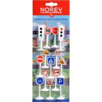 Preview Road Signs and Traffic Light Set
