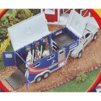 Preview Stablemates Pick-up Truck & Gooseneck Trailer - Blue