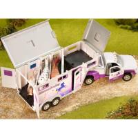 Preview Stablemates Horse Crazy Pick-up Truck and Gooseneck Trailer