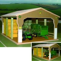Preview Wooden Big Bale Shed