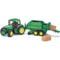 Preview John Deere 6920 Tractor with Big Bale Press