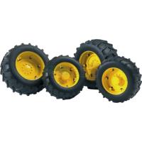 Preview Twin Tyres with Yellow Rims - Super Pro 02000 Series
