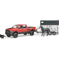 Preview RAM 2500 Power Wagon Pick Up Truck with Horse Trailer and Horse