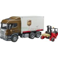 Preview Scania R Series UPS Logistics Truck with Forklift and Pallets