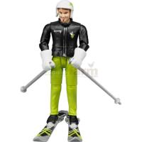 Preview Skier with Accessories