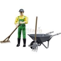 Preview Farmer Figure and Accessories Set
