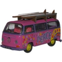 Preview VW T2 Minibus with Surfboards - Flower Power