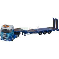 Preview Scania Highline Nooteboom 3 Axle Semi Low Loader - Stobart Rail