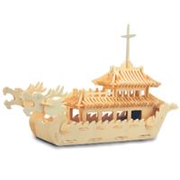 Preview Dragon Boat Woodcraft Construction Kit