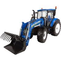 Preview New Holland T5.120 Tractor with 740TL Front Loader
