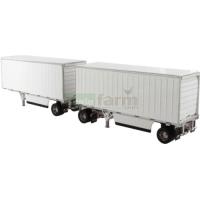 Preview Wabash National 28' Pup Trailers with Dolly