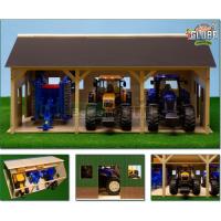 Preview Wooden Farm Shed For Three Tractors