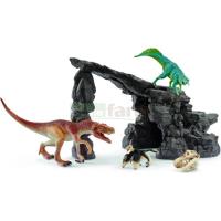 Preview Dino Cave and 3 Dinosaurs Set