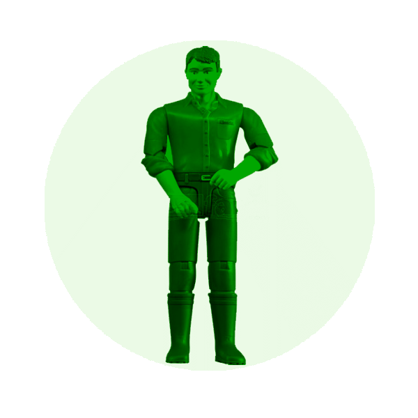 Scale figures and worker sets