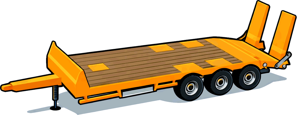 Flat beds and loaders