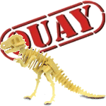Quay Woodcraft Dinosaurs Construction Kits
