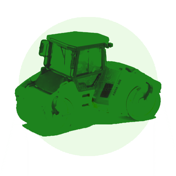 Scale model compactors, rollers & graders