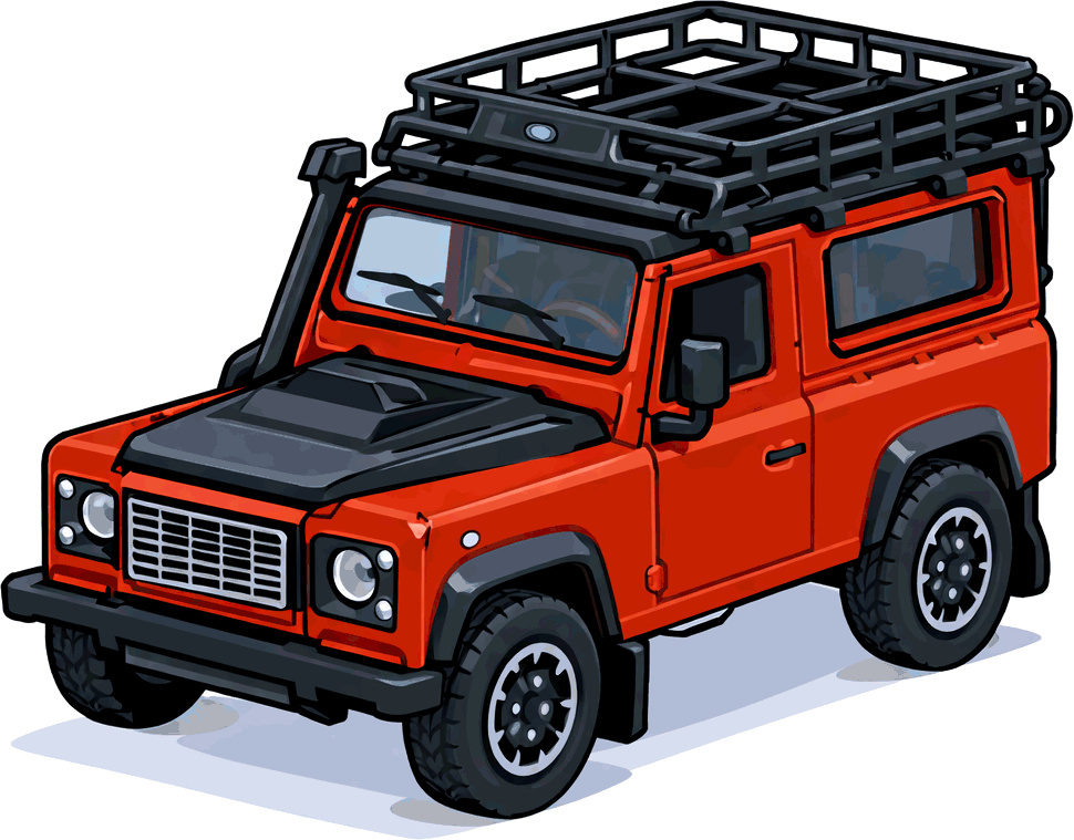 Scale model Pick Ups, SUV and 4x4 vehicles