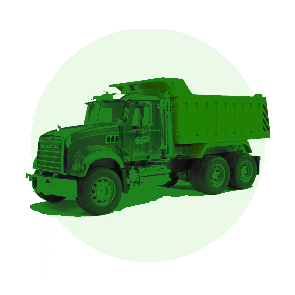 Scale model construction road vehicles