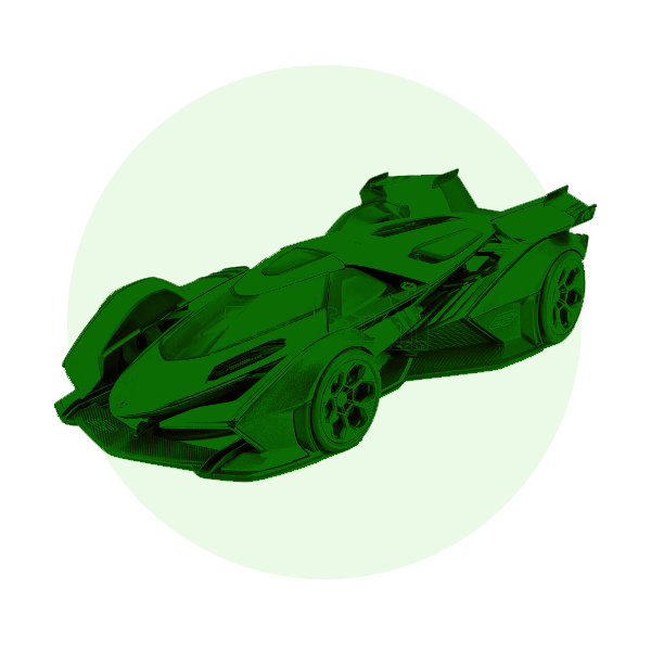 Scale model supercars