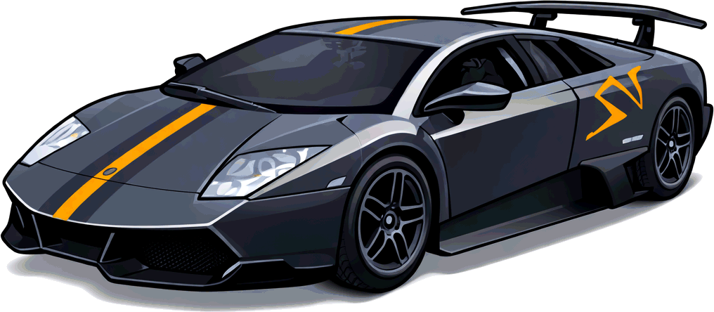 Scale model supercars