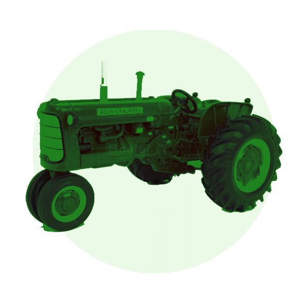 Scale vintage tractor models