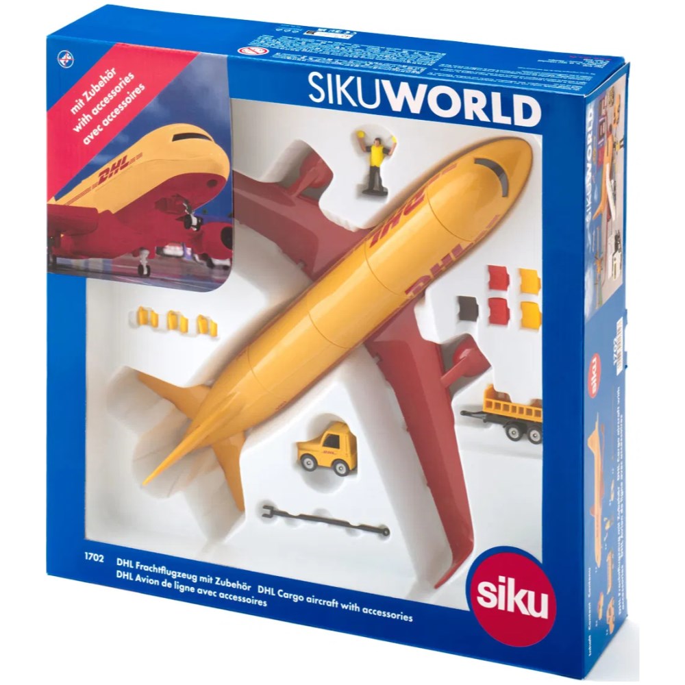DHL Cargo Aircraft with Accessories - Image 4