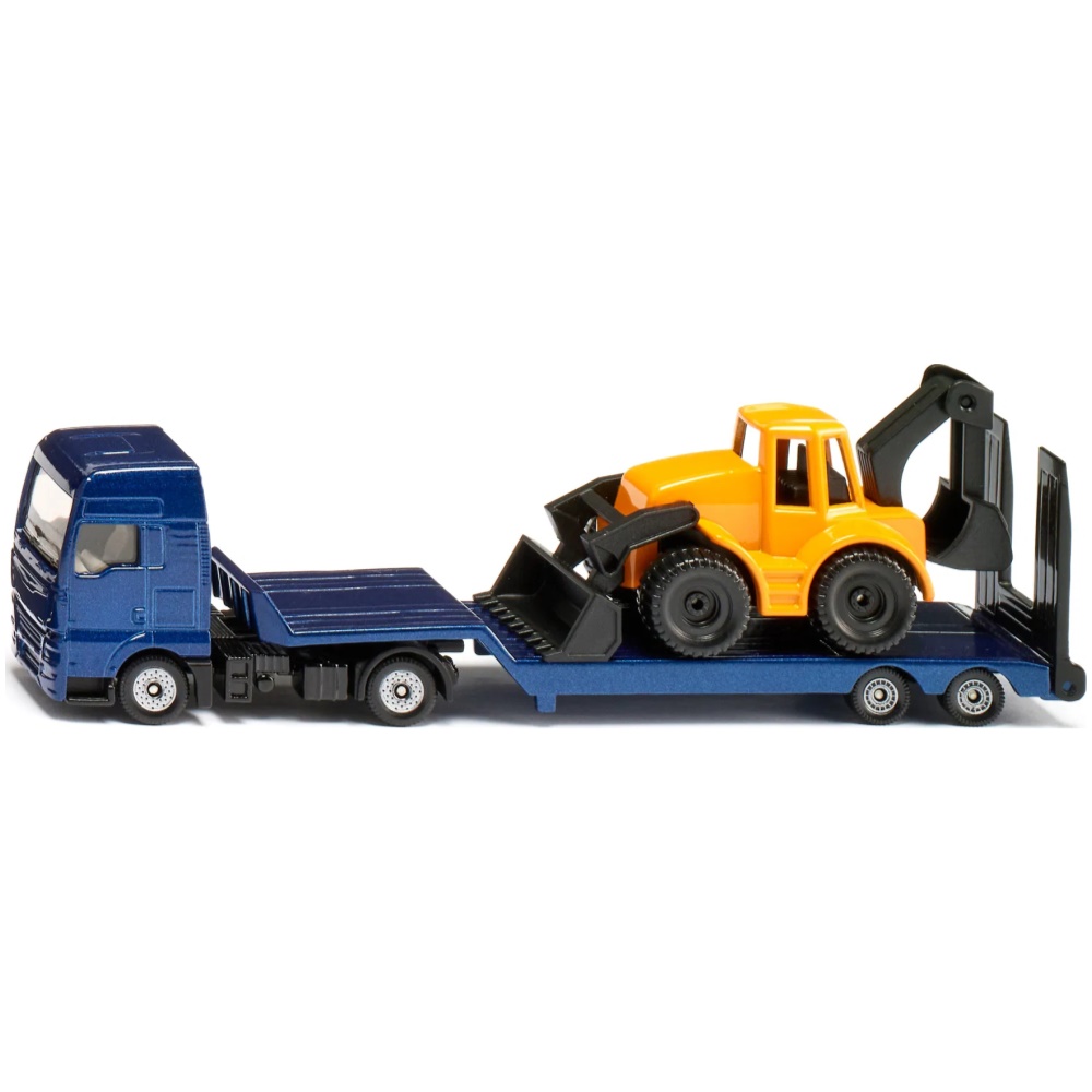 MAN Low Loader and Backhoe Loader