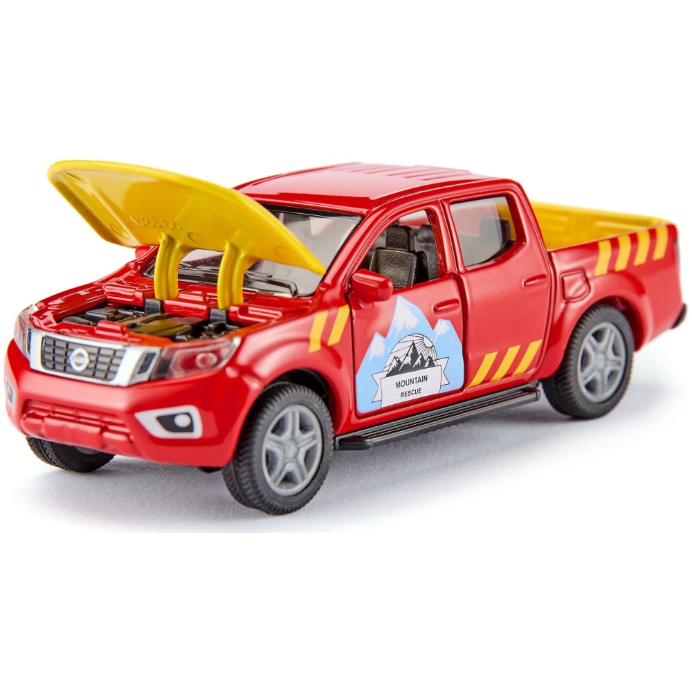 Nissan Navara Pickup with Trailer and Helicopter - Mountain Rescue - Image 3
