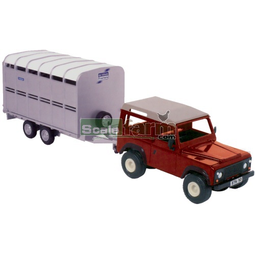Land Rover and Ifor Williams Trailer Set