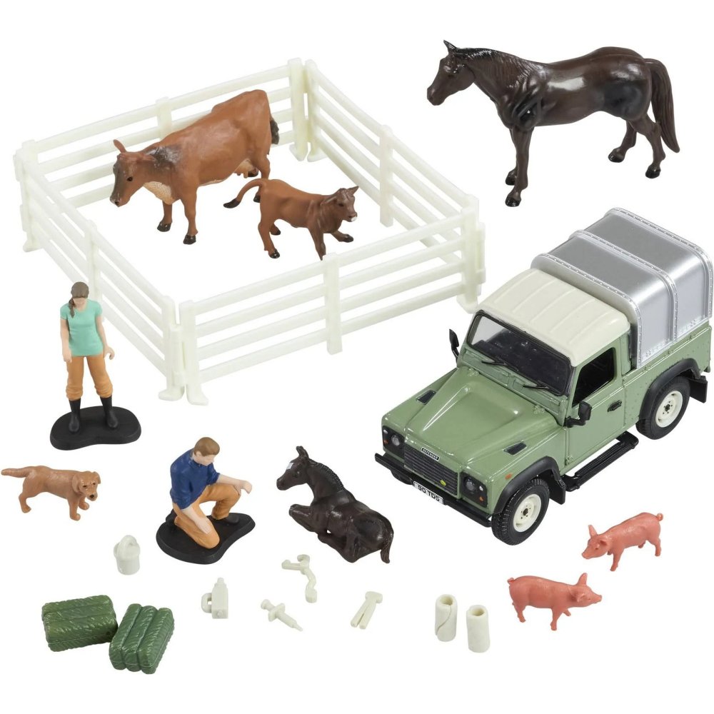 Land Rover Vet Playset