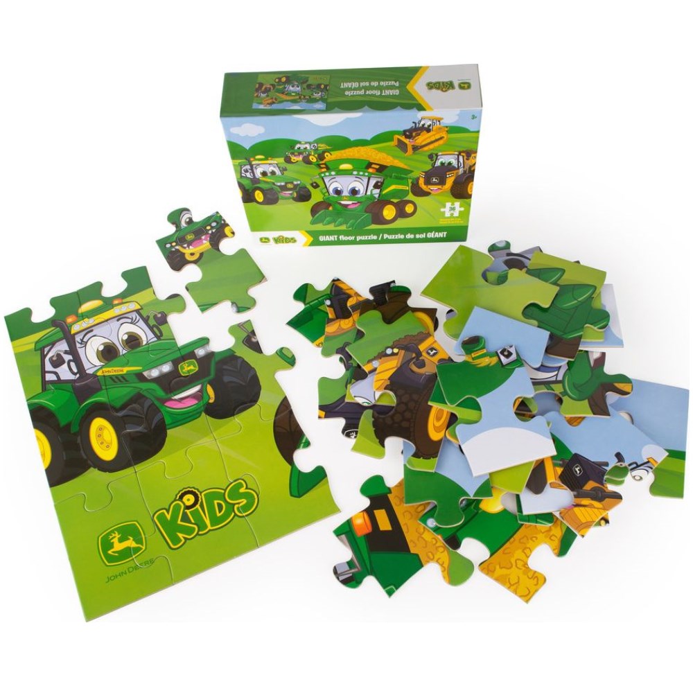 John Deere Johnny Tractor and Friends Giant Floor Puzzle