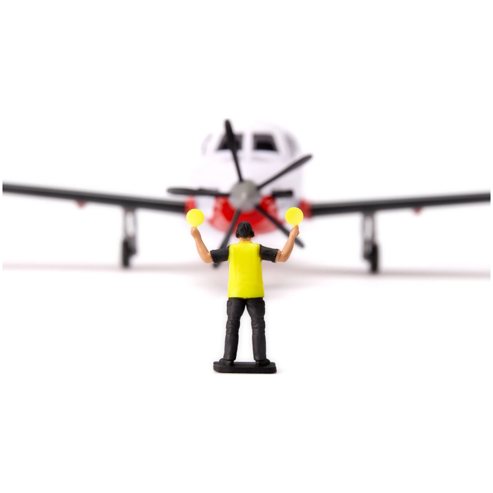 Pilatus PC-12 Pro Rescue Aircraft 'Flying Doctor' with Ground Support Vehicles - Image 4