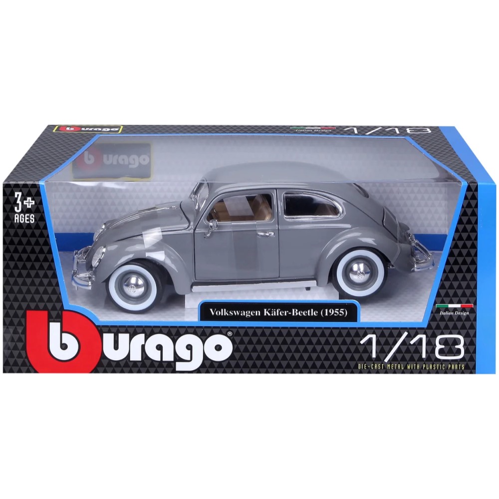 VW Beetle (1955) - Dark Grey - Image 3