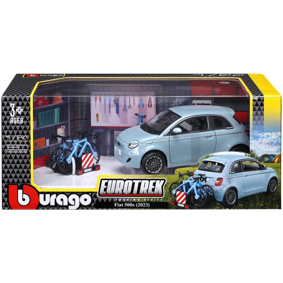 Fiat 500E Eurotrek with Bike Rack and Bikes - Image 4