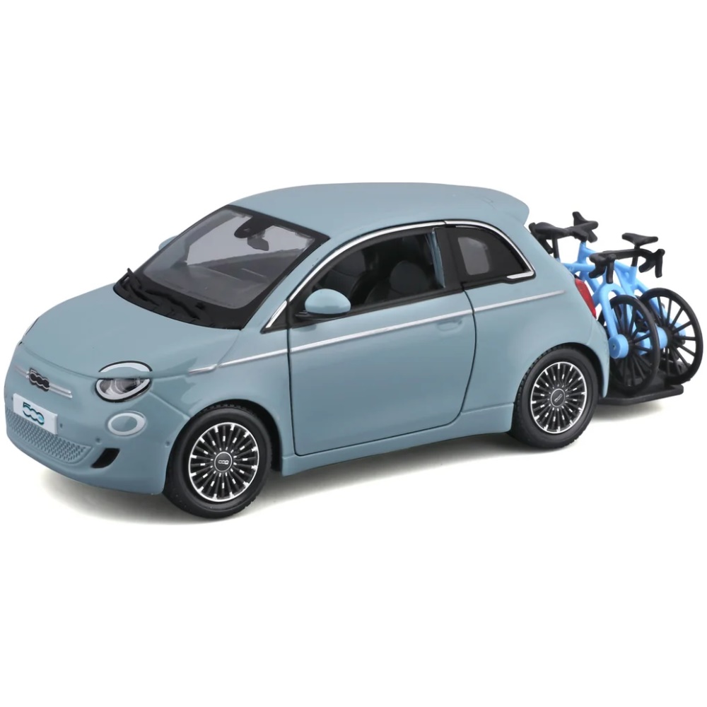 Fiat 500E Eurotrek with Bike Rack and Bikes
