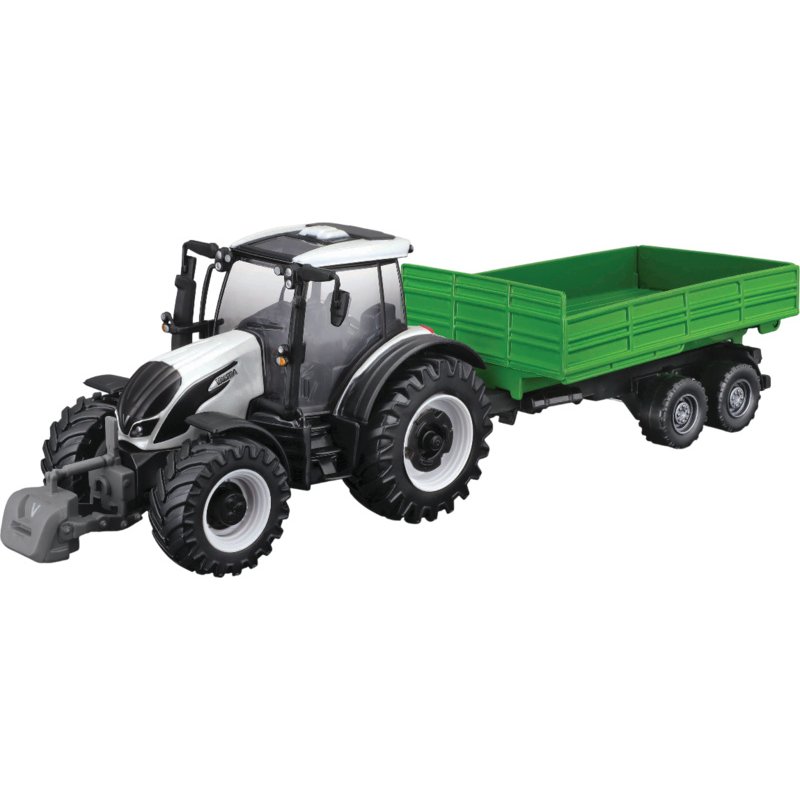 Valtra N174 Tractor and Tipping Trailer