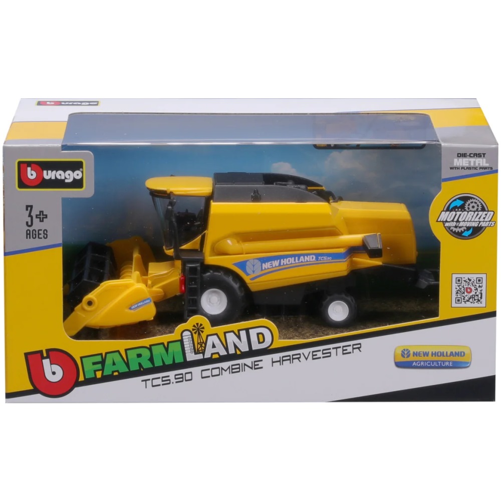 New Holland TC5.90 Combine Harvester with Grain Header - Image 1